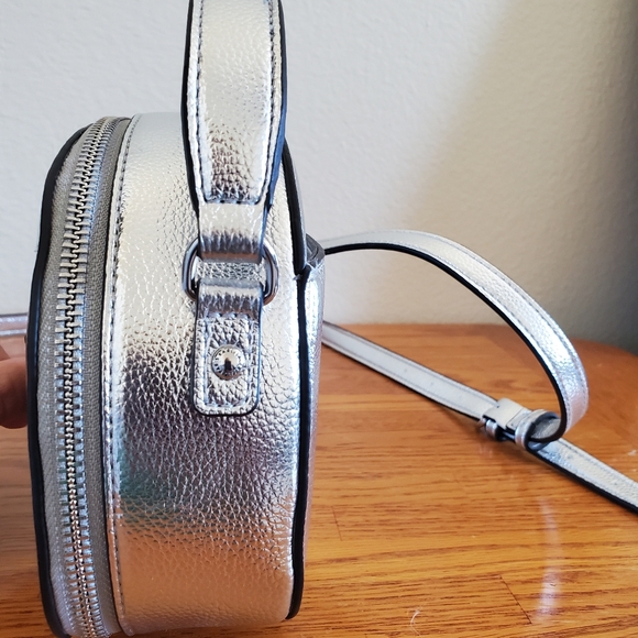 Karl Lagerfeld Silver Crossbody Bag - Picture 9 of 16